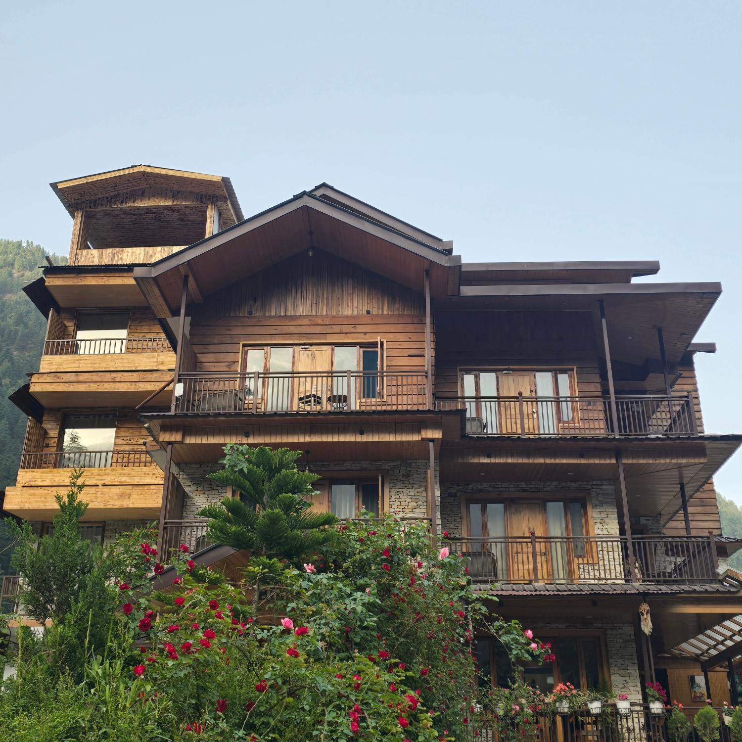 The Hillside Hotel Kasol Luaran gambar